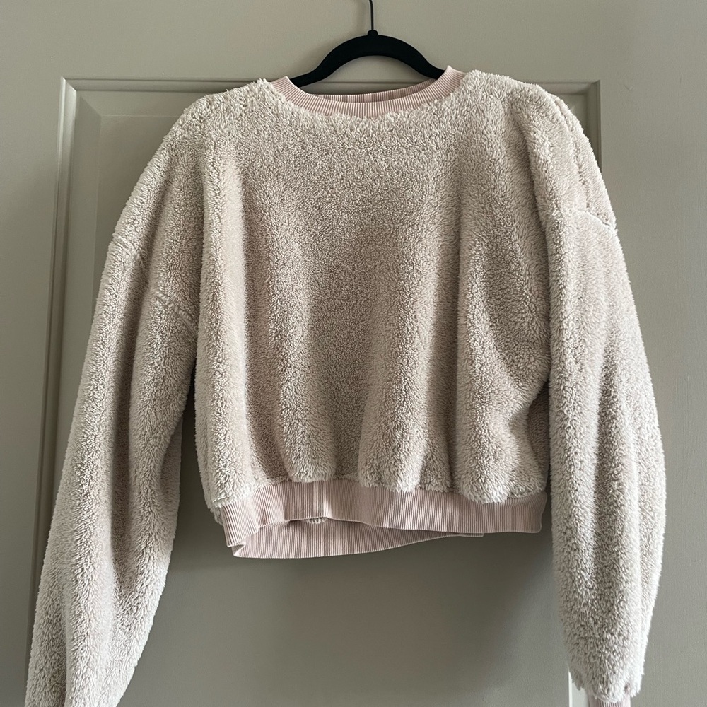 Cozy Light Pink Sweater